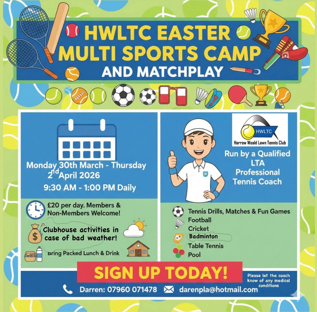 Easter Multi Sport Camp - 2026